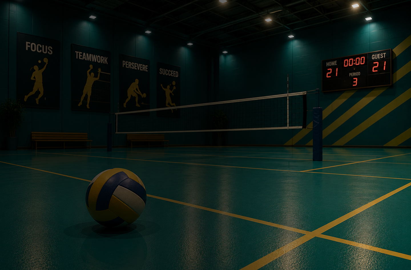 Sports backdrop