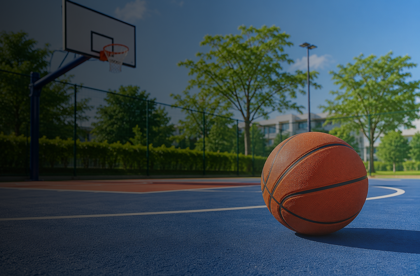 Sports backdrop